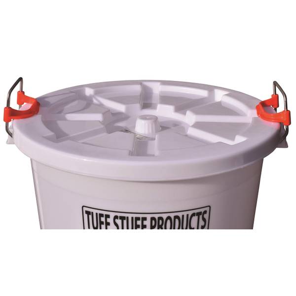 Tuff Stuff 17 Gallon/80 Pound Heavy Duty Feed & Seed Storage Drum