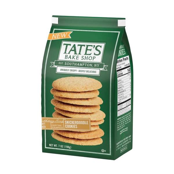 クッキー　0507 Tate's Bake Shop 7 oz Snickerdoodle Cookies - 1007837 | Blain's