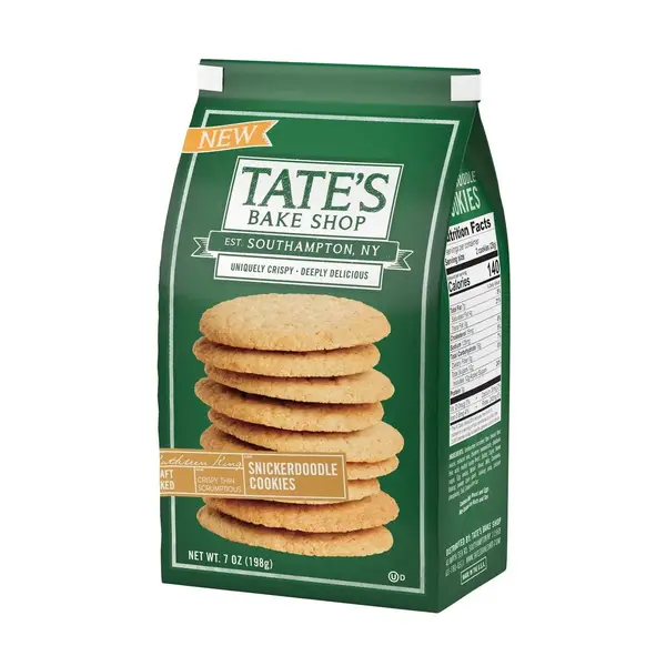 Tate's Bake Shop 7 oz Snickerdoodle Cookies - 1007837 | Blain's