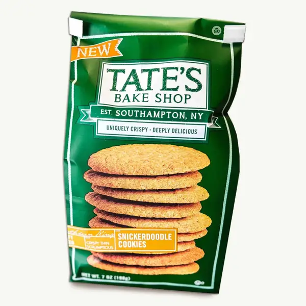 Tate's Bake Shop 7 oz Snickerdoodle Cookies - 1007837 | Blain's
