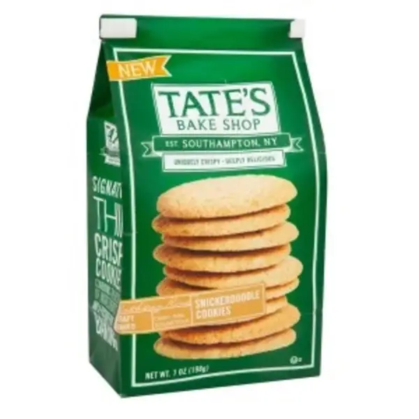 クッキー　0808 Tate's Bake Shop 7 oz Snickerdoodle Cookies - 1007837 | Blain's
