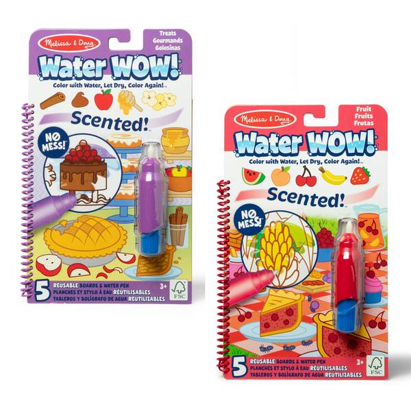 Photo of Scented Water WOW! Fruit Scented Coloring Activity Pad