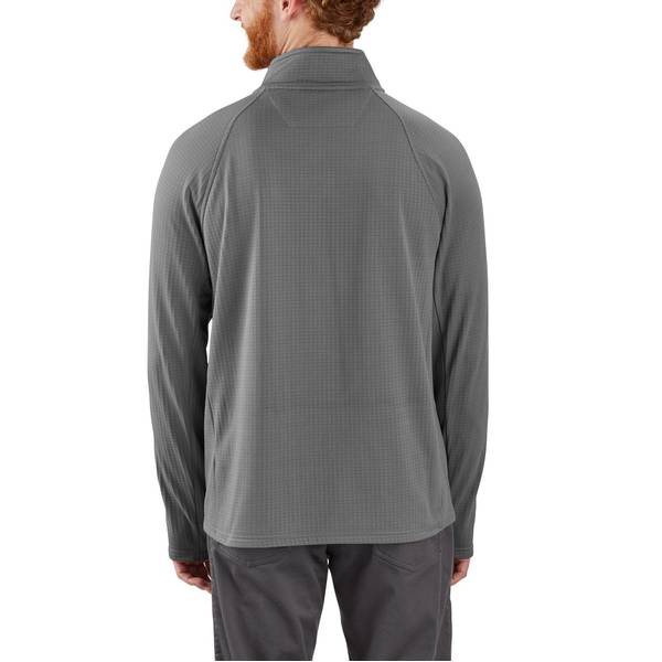 Carhartt Men's Force Relaxed Fit Mock Neck Half-Zip T-Shirt