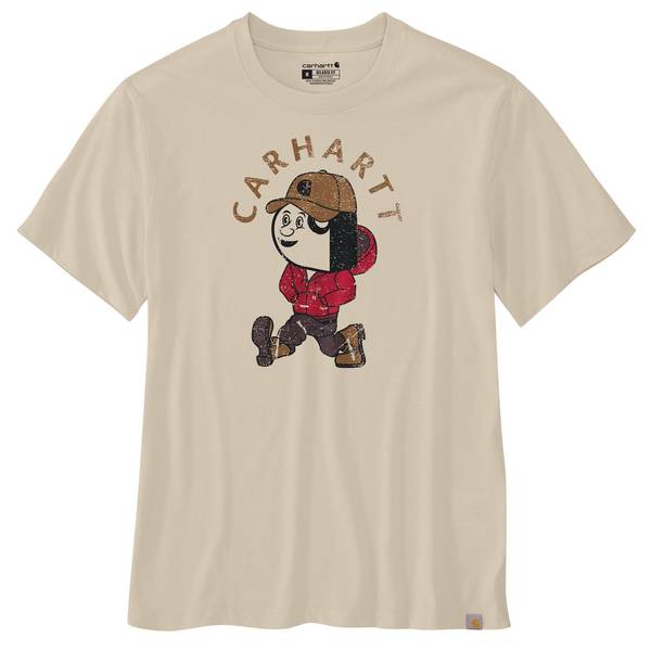 ★2023SS新作★CARHARTT★S/S BOWMAN T-SHIRT Carhartt-Men's Loose Fit Heavyweight SS Pocket C Graphic T