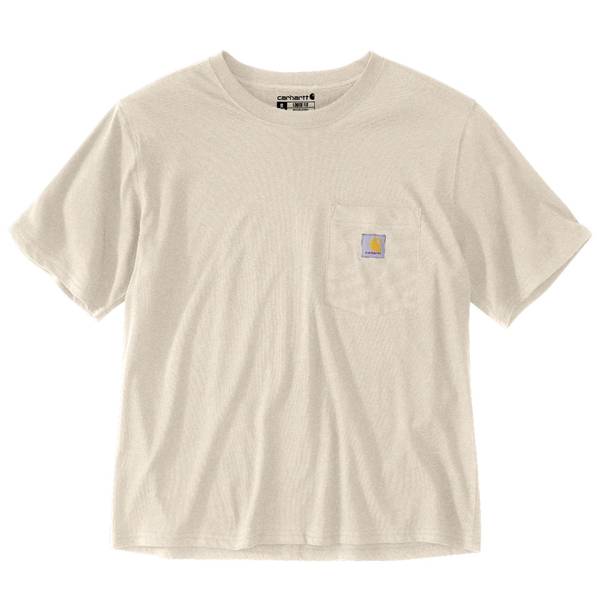 (取寄) カーハート レディース ルーズ フィット ライトウェイト ショート スリーブ クルー ネック T-シャツ Carhartt women Loose Fit Lightweight Short Sleeve Loose Fit Lightweight Short-Sleeve Crewneck T-Shirt | Women