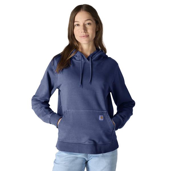Photo of Women's Relaxed Fit Midweight Garment Dye French Terry Hooded Sweatshirt