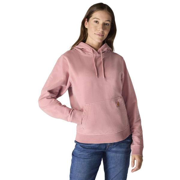 Photo of Women's Relaxed Fit Midweight Garment Dye French Terry Hooded Sweatshirt