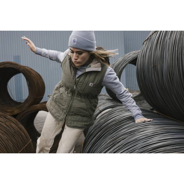 Carhartt Women's Rockford Mock Neck Vest - 107100-DOV-S | Blain's