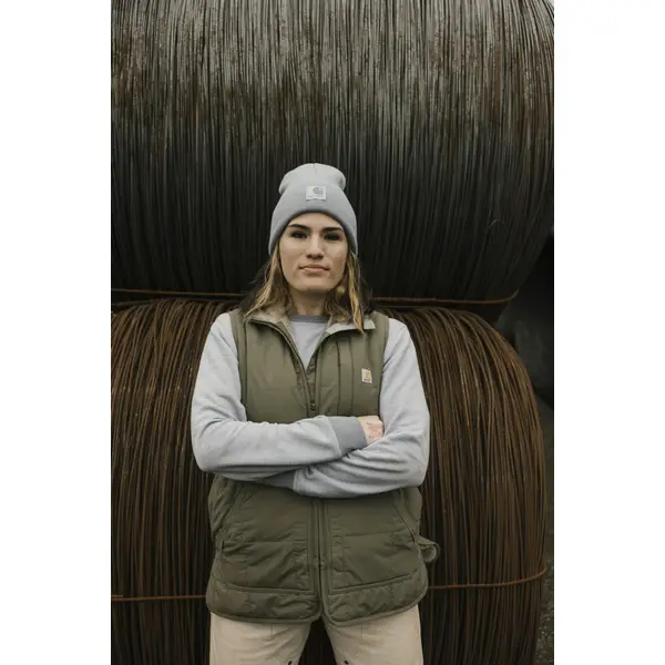 Carhartt Women's Rockford Mock Neck Vest - 107100-DOV-S | Blain's