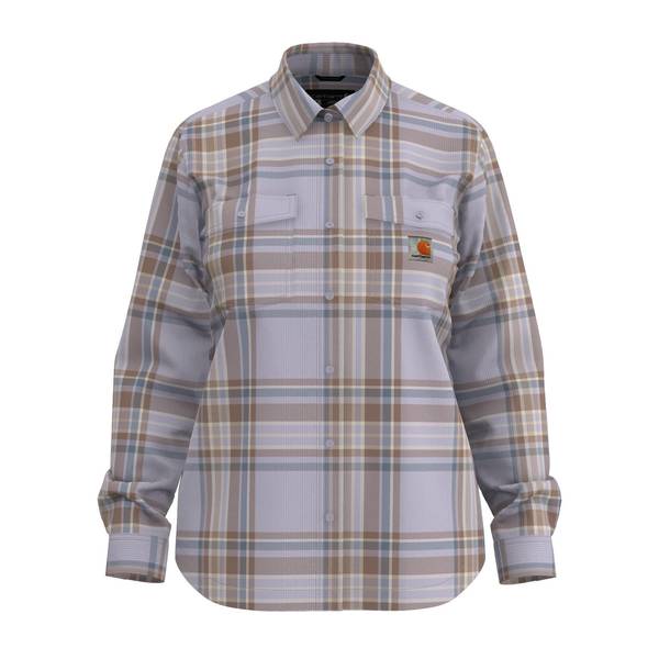 Photo of Women's TENCEL Fiber Series Relaxed Fit Plaid Shirt