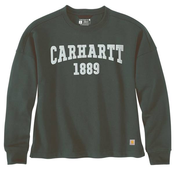 Photo of Women's Loose Fit Midweight Carhartt Graphic Sweatshirt