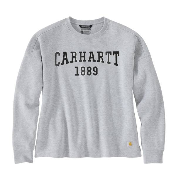 Photo of Women's Loose Fit Midweight Carhartt Graphic Sweatshirt