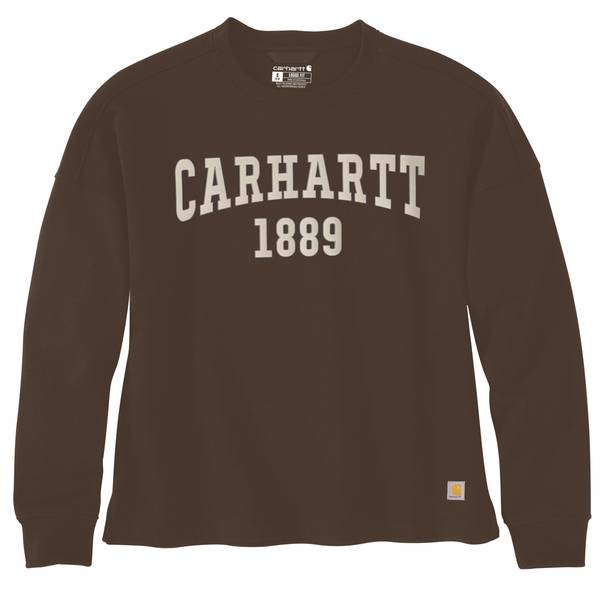 Photo of Women's Loose Fit Midweight Carhartt Graphic Sweatshirt