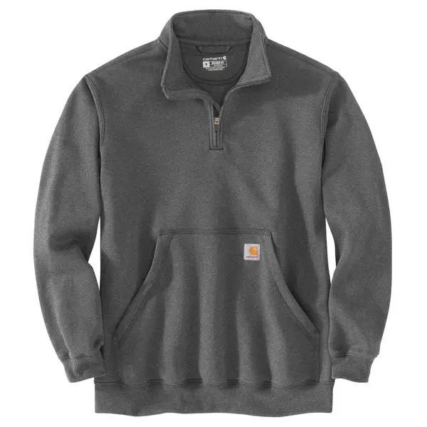 Carhartt Men's Loose Fit Midweight Quarter-Zip Mock-Neck