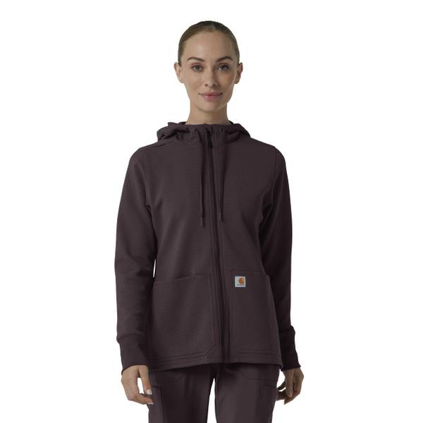 Photo of Women's Full Zip Waffle Hoodie