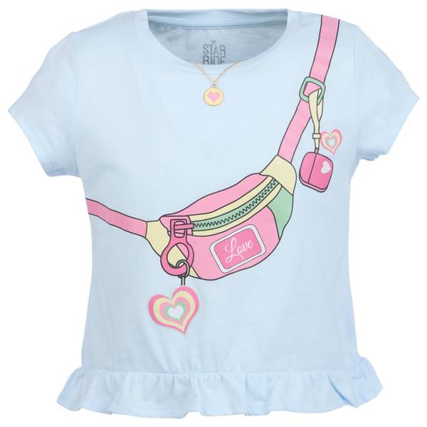 Photo of Girl's Boots Necklace Tee