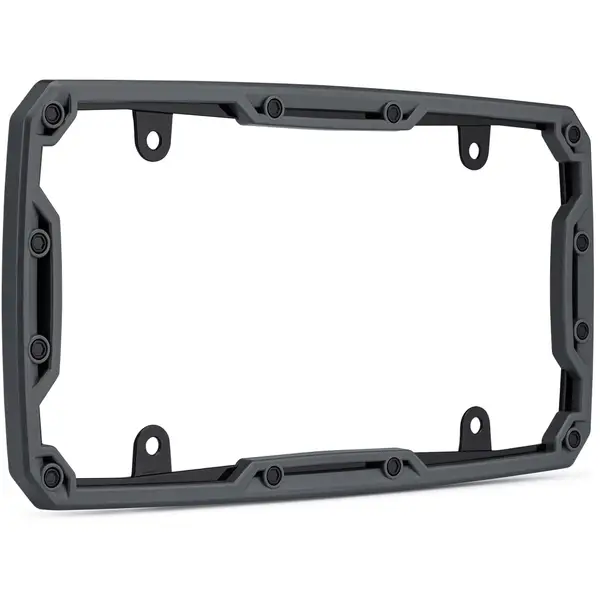 Cruiser Beadlock Matte Gray/Black License Plate Frame - 58650