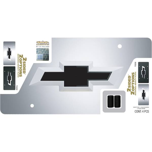 Photo of Stainless Steel Chevrolet Novelty Plate