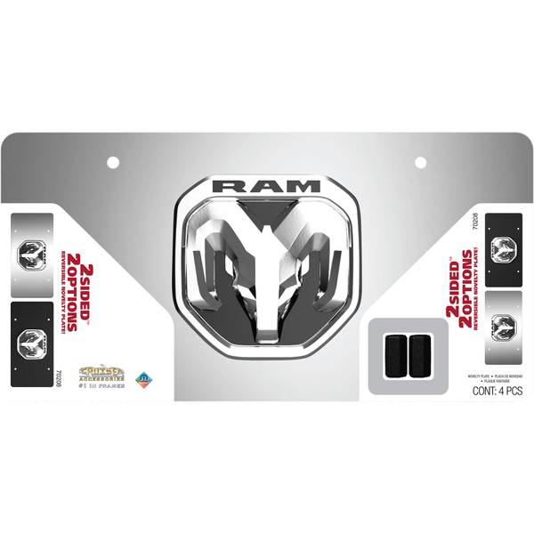 Photo of RAM Stainless Steel Novelty Plate