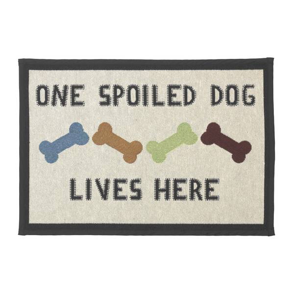 Photo of One Spoiled Dog Tapestry Placemat
