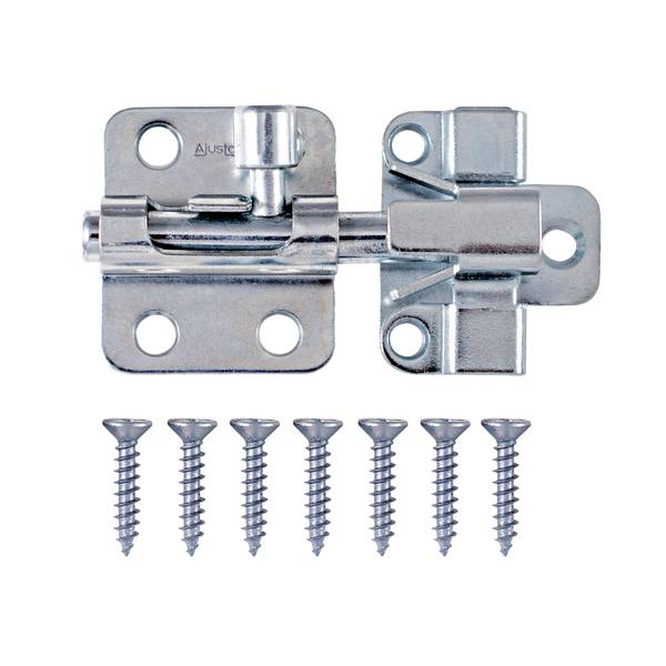 Photo of AjustLock Barrel Bolt, Zinc (2")