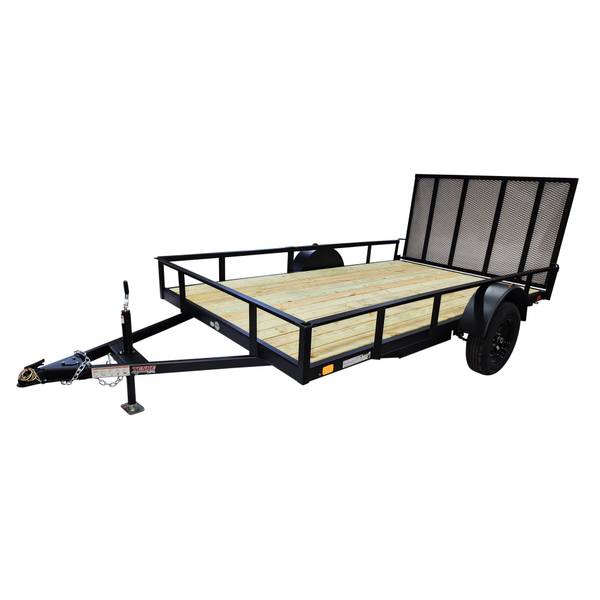 ZON MODEL 6軸バラストトレーラー 6-Pole Metal Round Trailer Side by Hopkins at Fleet Farm