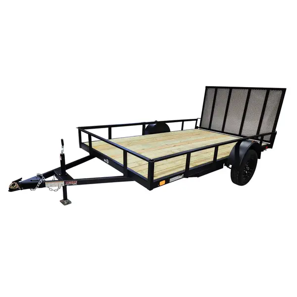 Teske 6.5' x 12' RSR Utility-Landscape Trailer - U61215RALBRRB1