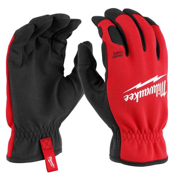 Milwaukee 2X-Large Red Lightweight Work Glove with Flexible Cuff