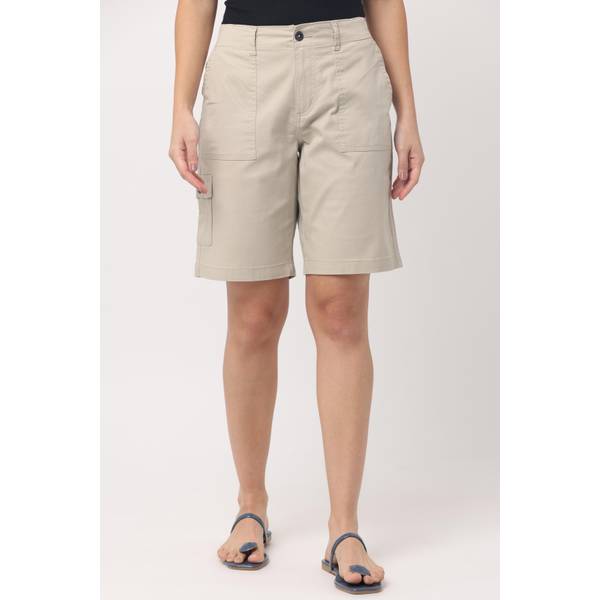 Photo of Women's 10" Inseam Light Twill Bermuda Shorts with Cargo Pocket
