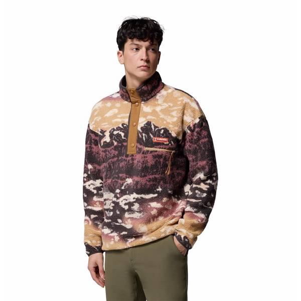 Columbia Men's Helvetia II Printed Half Snap Fleece - 2098461225-M