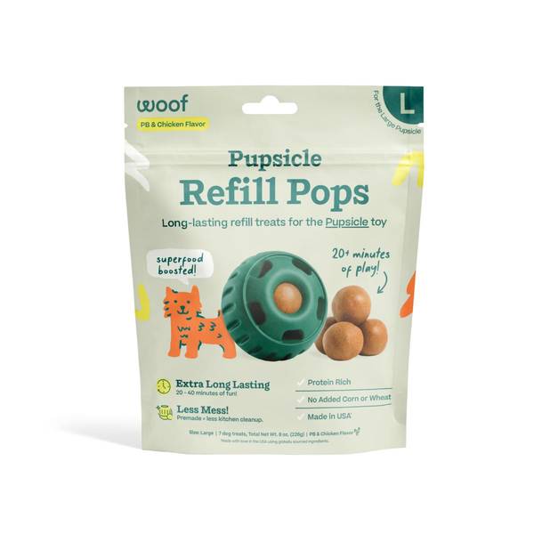 Photo of Pupsicle Chicken and Peanut Butter Refill Pop Treats