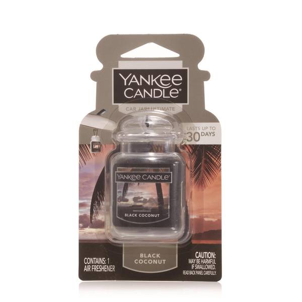 Photo of Black Coconut Car Jar Ultimate- Yankee Candle