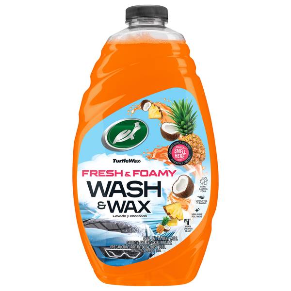 Photo of Fresh & Foamy, Car Wash & Wax, 48 oz