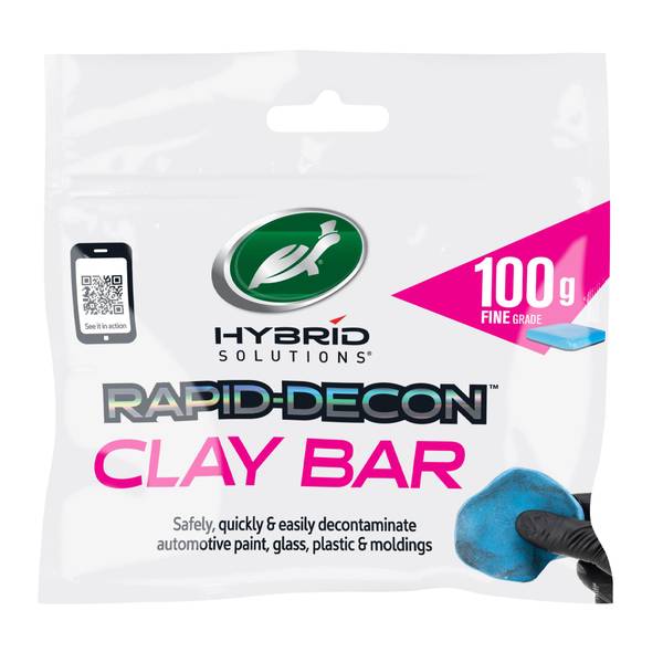 Photo of Hybrid Solutions Rapid-Decon Clay Bar, 100g Fine Grade
