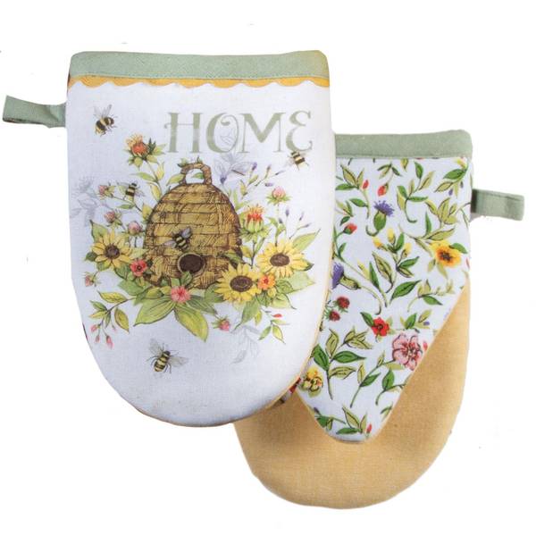 Photo of Bee Floral Grabber Mitt