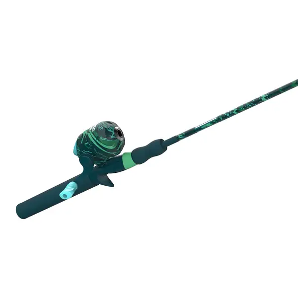 Zebco Splash Grunge 6' Medium Spincast Combo 8# - 21-43813