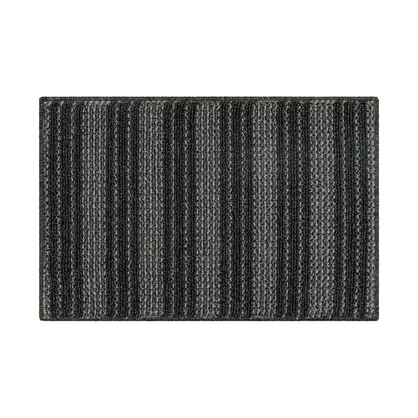 Photo of Tunica Stripe Charcoal Accent Rug, 20"x30"