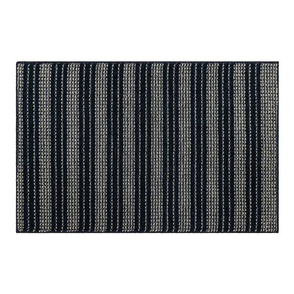 Photo of Tunica Stripe Blue Accent Rug, 30"x46"