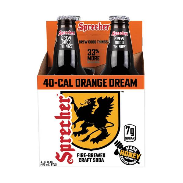 Photo of 4-Pack Low-Cal Orange Dream Soda