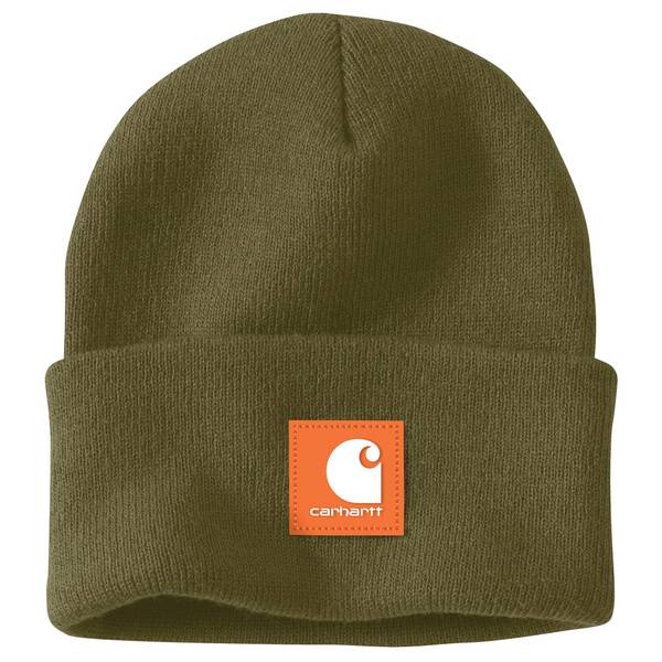Photo of Men's Knit Rubber Patch Beanie