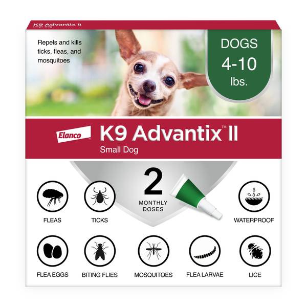 Photo of K9 Advantix II Monthly Tick and Mosquito Prevention, 2 Pack