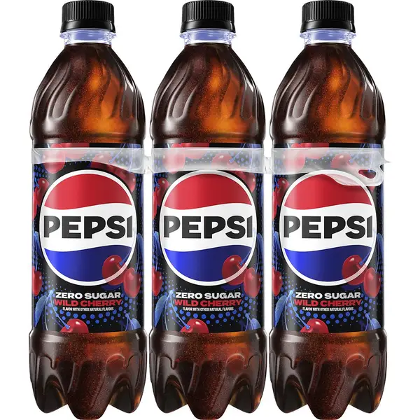 Pepsi 6-Pack 16.9 oz Zero Sugar Wild Cherry - 325580 | Blain's