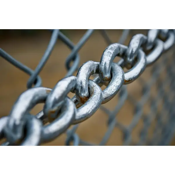 King Chain 2/0 x 10' Twist Link Machine Chain, Zinc-Plated