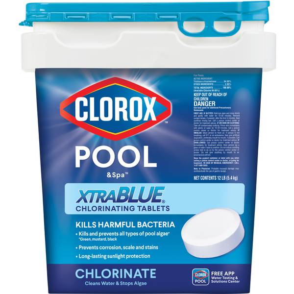Photo of 12lb Pool & Spa Xtra Blue Chlorinating Tablets