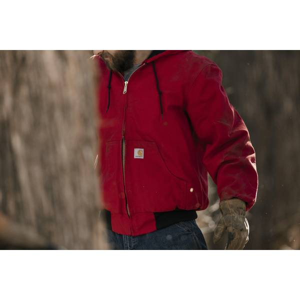 Carhartt Men's Iconic J140 Firm Duck Active Jac - 106673-R59-S