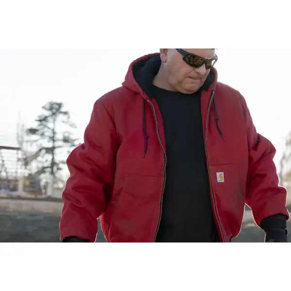 Carhartt Men's Iconic J140 Firm Duck Active Jac - 106673-R59-S