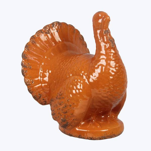 Photo of Stoneware Turkey in Antique Brown