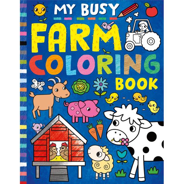 Photo of My Busy Farm Coloring Book