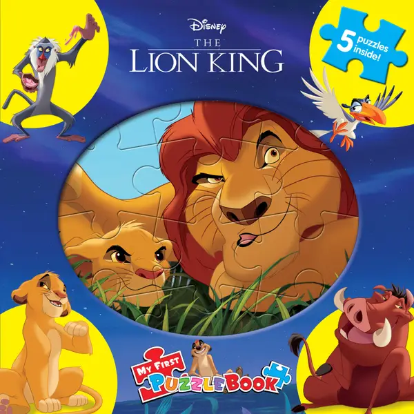 Phidal Publishing Inc Disney Lion King My First Puzzle Book