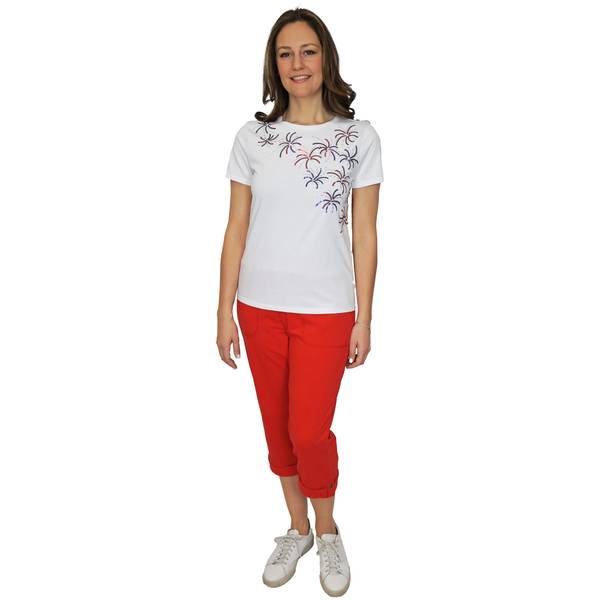 Photo of Women's Short Sleeve Crewneck Firework Top
